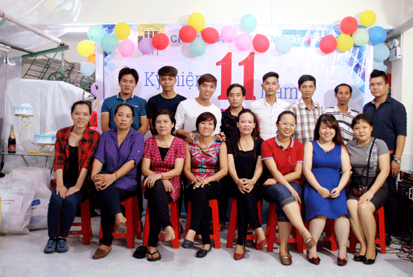 Kỷ niệm 11 năm thành lập công ty Kiến Sơn Thành và lễ mừng sinh nhật quý 2/2016